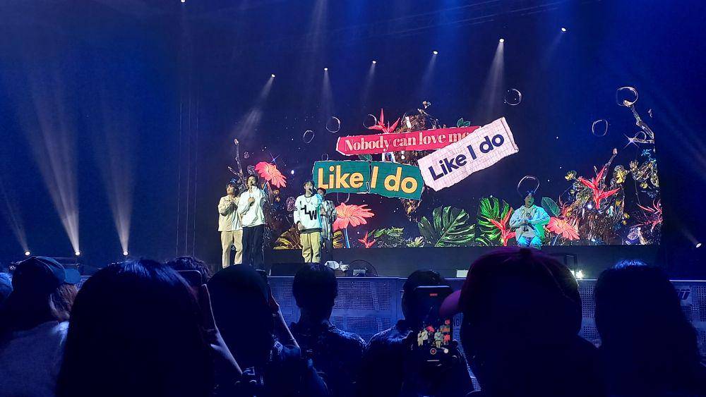 P1HARMONY di P1HARMONY LIVE TOUR [P1USTAGE H:P1ONEER] IN JAKARTA pada Sabtu (14/10/2023) (dok. Pribadi/Ines Melia)