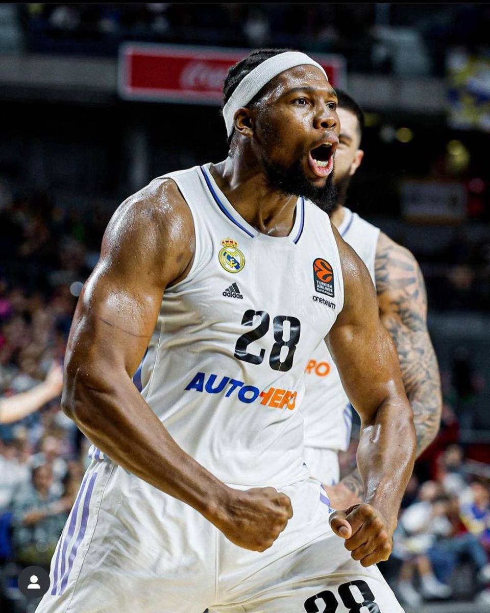 Guerschon Yabusele saat berseragam Real Madrid Baloncesto. (instagram.com/guerschon__)