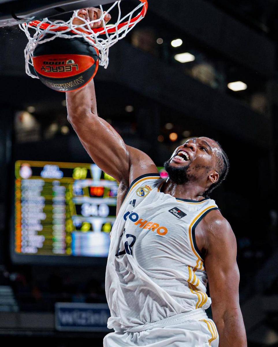 Guerschon Yabusele saat berseragam Real Madrid Baloncesto. (instagram.com/guerschon__)