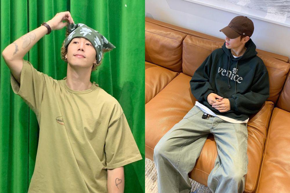 7 Daily Outfit Pakai Topi ala Mark Tuan GOT7, Simpel nan Stylish!