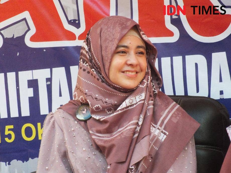 Risty Tagor Datang ke Job Fair SMK di Rawalo, Banyak Pesan Menyentuh