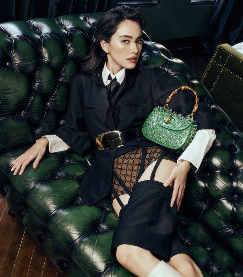 potret Davika Hoorne dalam balutan brand Gucci (instagram.con/davikah)