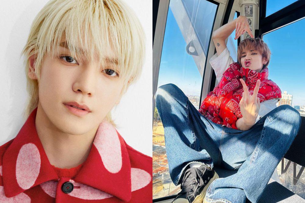 7 Inspirasi Outfit Nuansa Merah ala Taeyong NCT, Modis Atraktif!