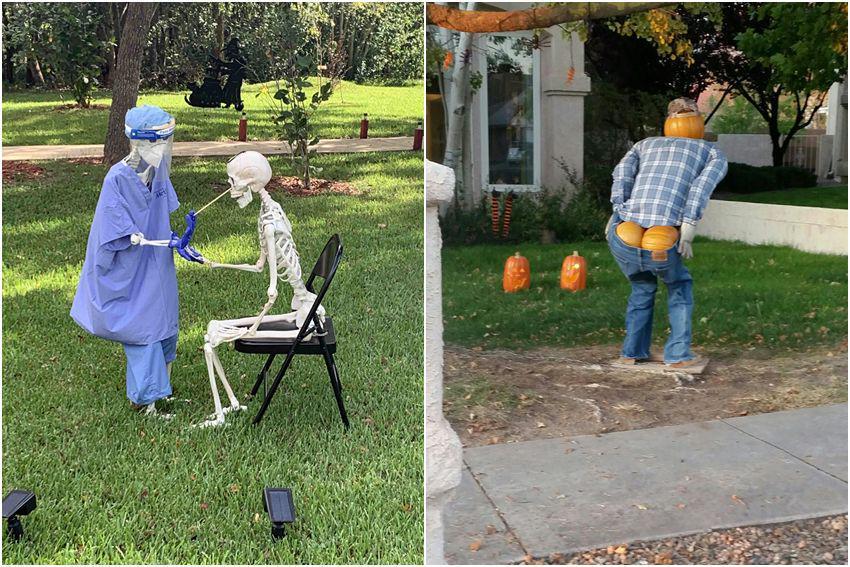 10 Dekorasi Halloween yang Bikin Ngakak, Kreatif Banget, sih!