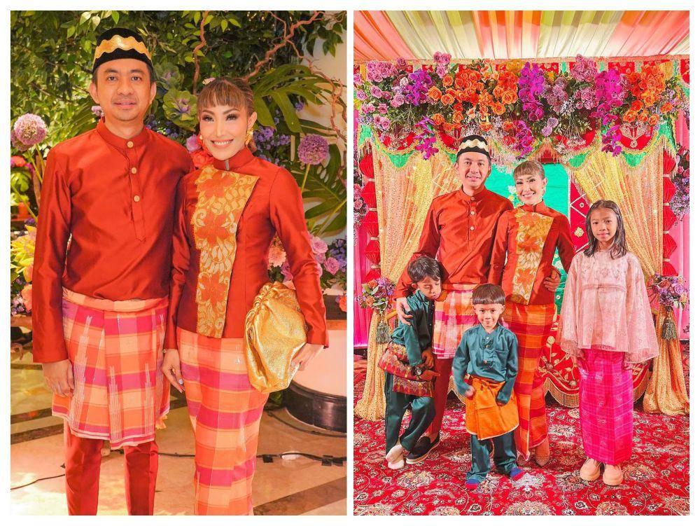 potret Ayu Dewi di rangkaian prosesi pernikahan kerabat (instagram.com/mrsayudewi)