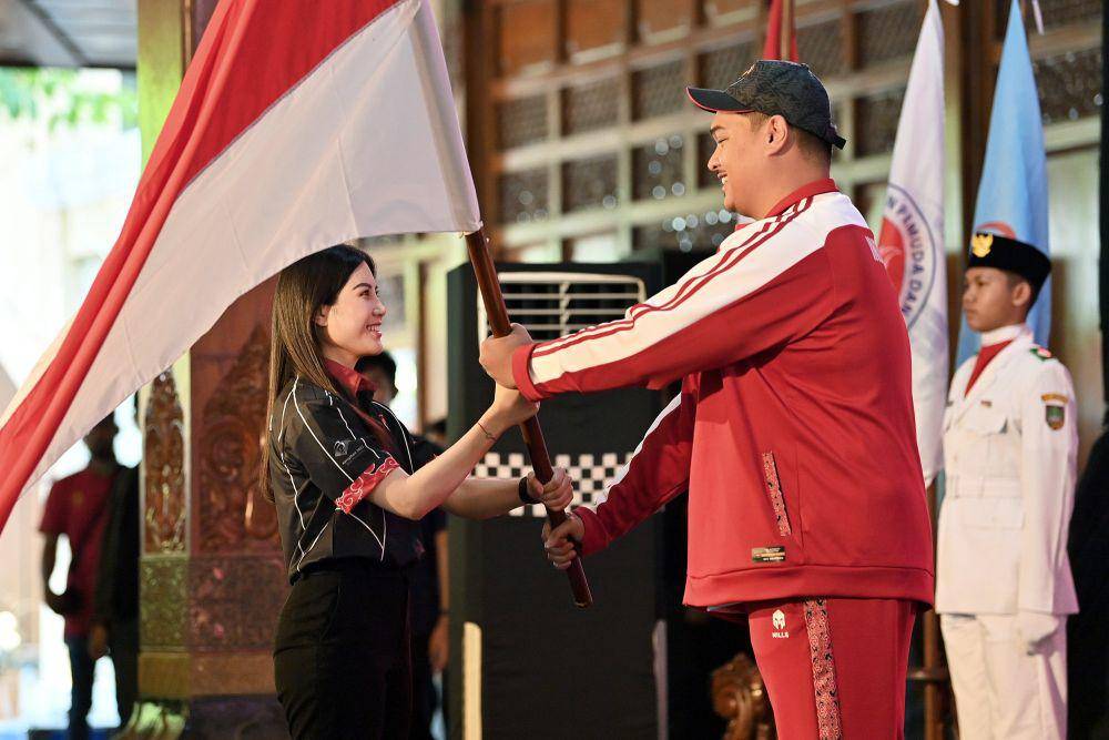 Pengukuhan dan pelepasan kontingen Indonesia untuk Asian Para Games 2022 Hangzhou (dok. NPC Indonesia)