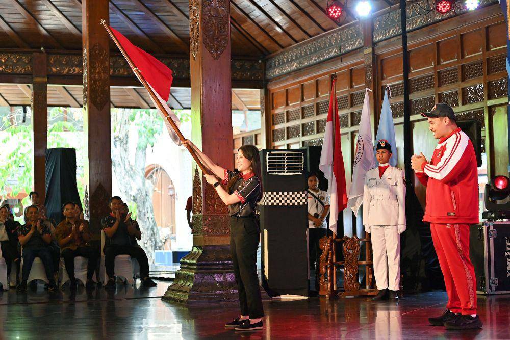Pengukuhan dan pelepasan kontingen Indonesia untuk Asian Para Games 2022 Hangzhou (dok. NPC Indonesia)