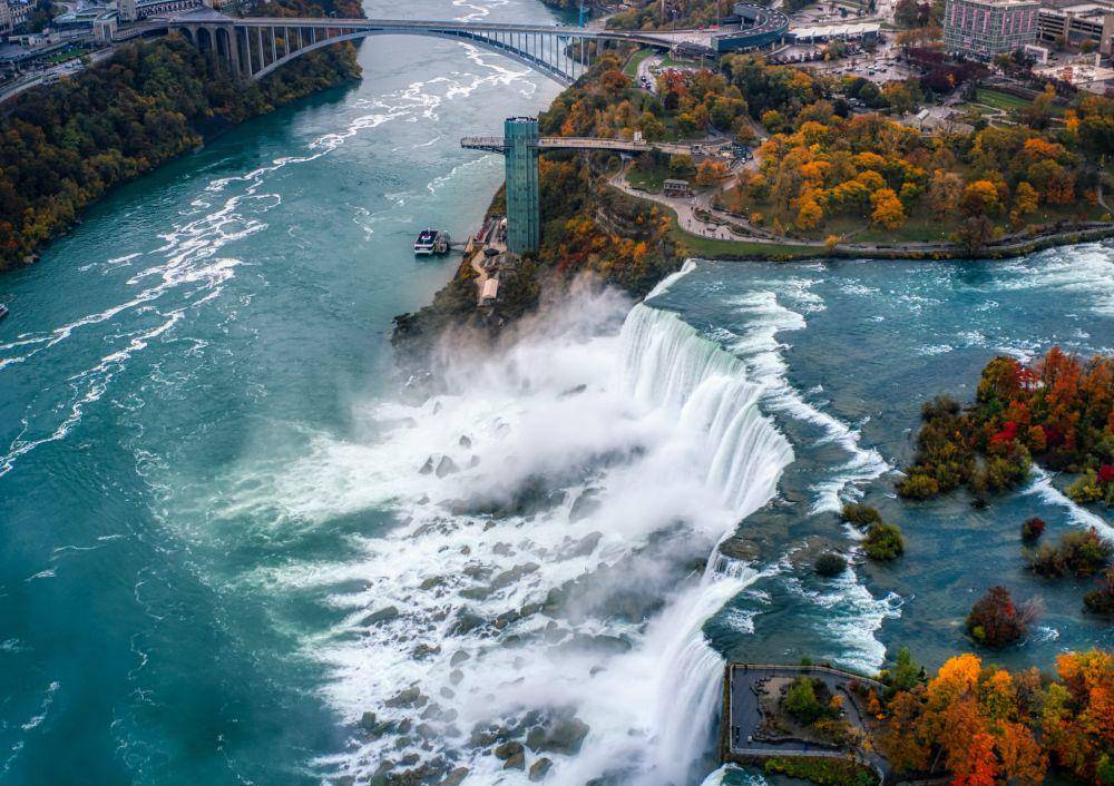ilustrasi Air Terjun Niagara (unsplash.com/@ventiview)