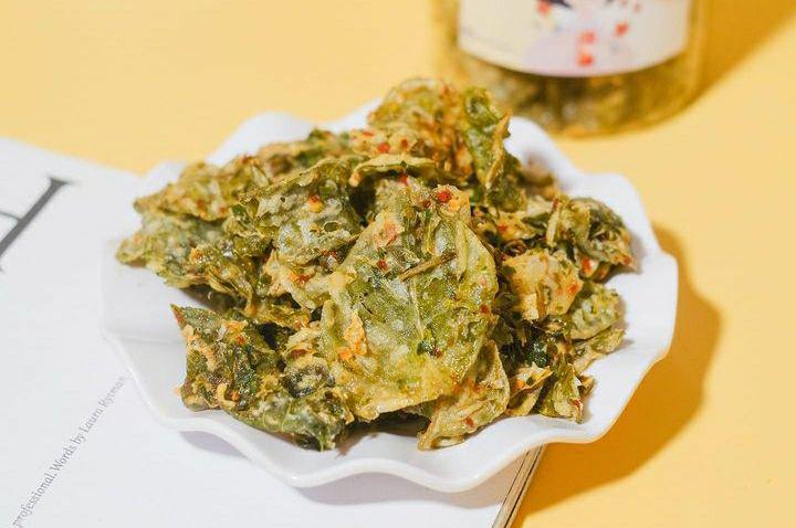 Resep Keripik Bayam Takaran Sendok, Super Renyah