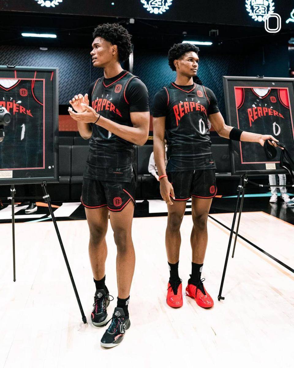 Amen Thompson dan Ausar Thompson (instagram.com/cityreapers)