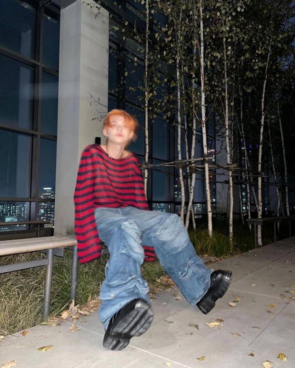outfit cerah ala Yeonjun TXT (instagram.com/txt.bighitofficial)