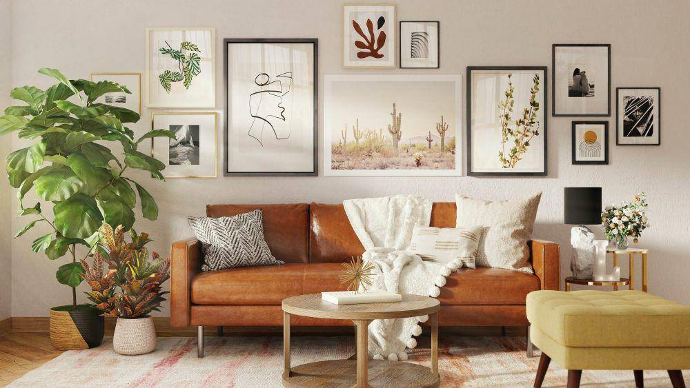 inspirasi dekorasi sofa dengan bantal (unsplash.com/Spacejoy)