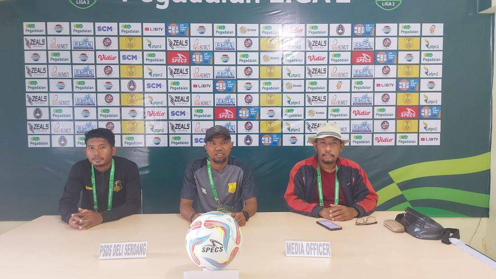 Pelatih PSDS Susanto dan bek Dikky Yudistia jelang laga kontra Persiraja (Dok.PSDS)