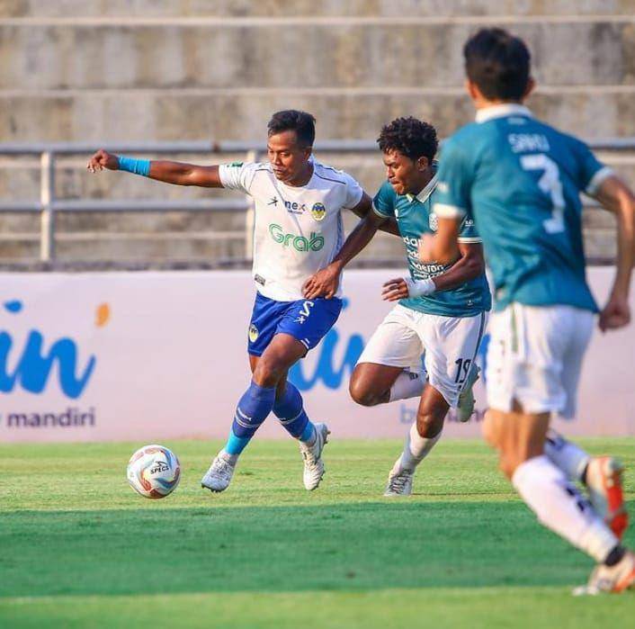 Pemain sayap PSIM menang2-1 lawan Nusantara United FC, Sabtu (14/10/2023) (Instagram/psimjogja)