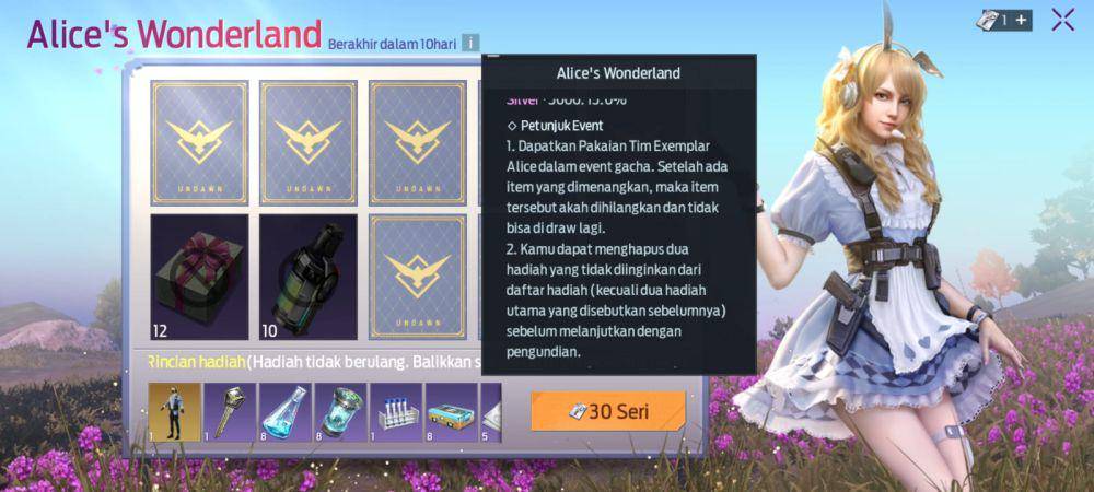 event Alice's Wonderland Undawn (dok. Tencent Games/Undawn)