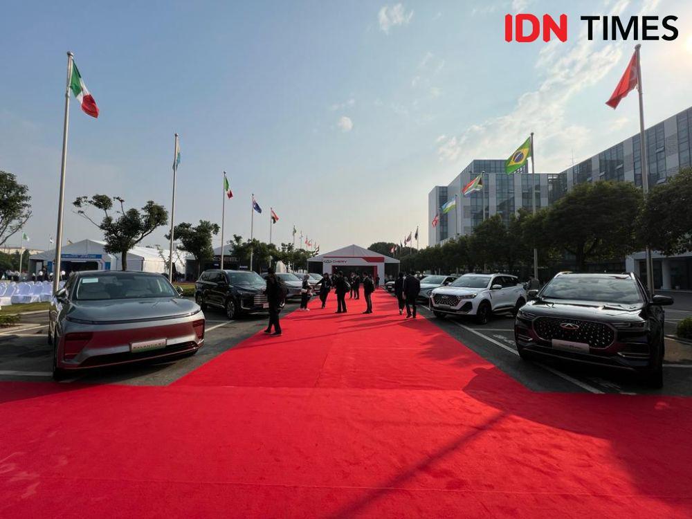 14 Potret Mobil di Chery International User Summit 2023, Super Keren!