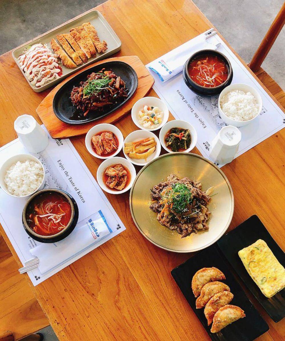 Varian makanan Korea di Bibimbap Restaurant Sanur (Instagram.com/@bibimbapsanur)