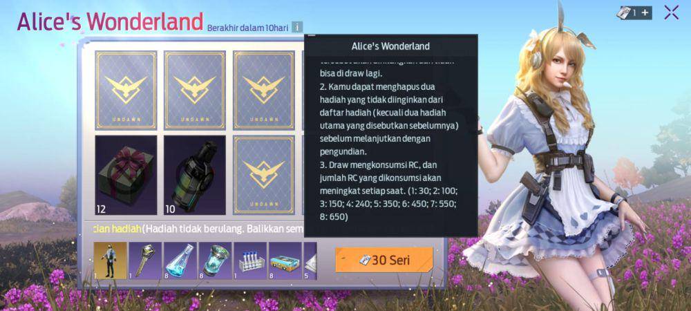 event Alice's Wonderland Undawn (dok. Tencent Games/Undawn)