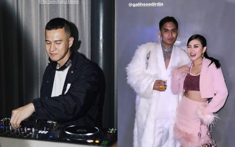 7 Potret Artis di Pesta Ultah Galih Soedirjo Manajer Tasya Farasya
