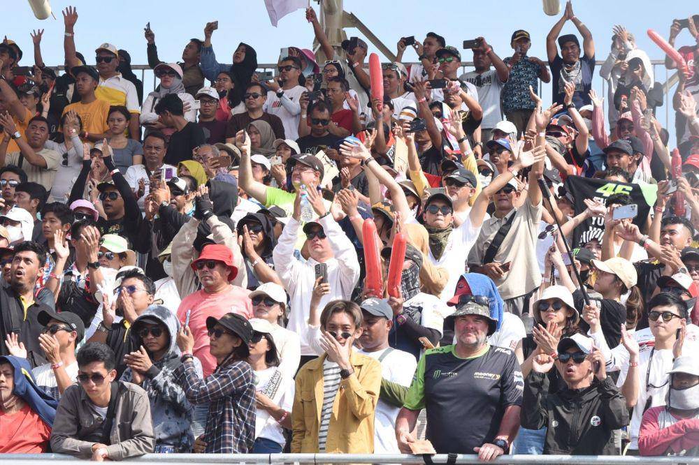 Suasana gelaran Pertamina Grand Prix of Indonesia 2023 yang rampung hari ini, Minggu, 15 Oktober 2023. (Dok. Pertamina)