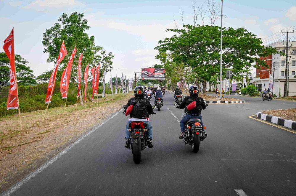 IDN Times saat melakoni touring demi menonton MotoGP Mandalika 2023 (Dokumentasi Pertamina Lubricants)