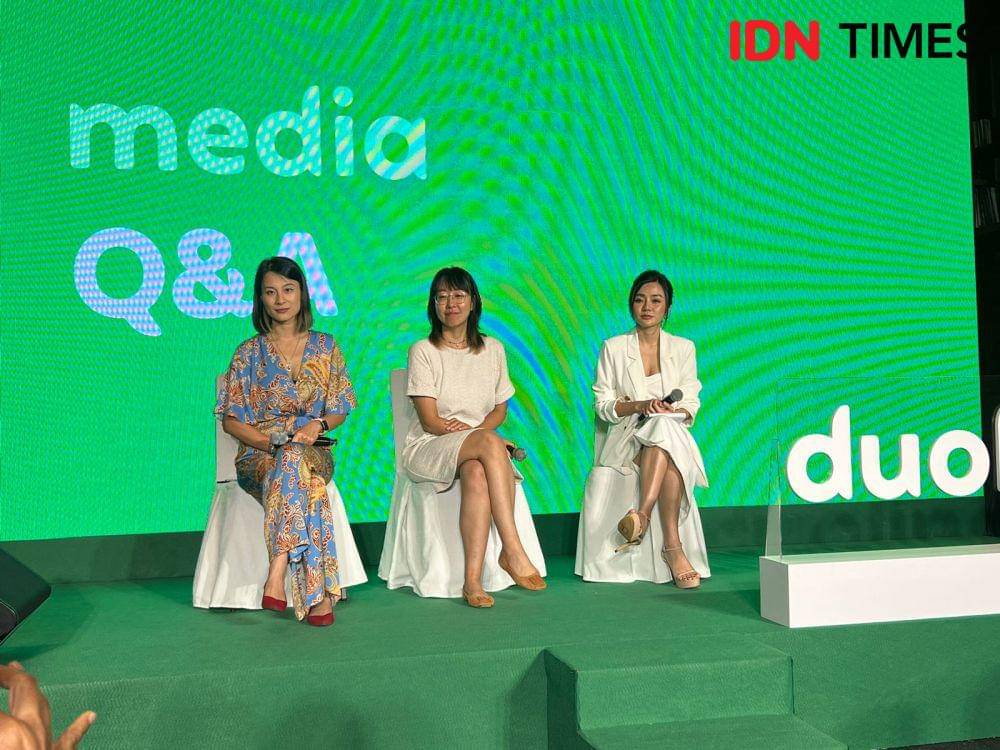 Pertemuan media di SEA Duocon Party 2023 Duolingo di Ho Chi Minh, Vietnam. (IDN Times/Izza Namira)