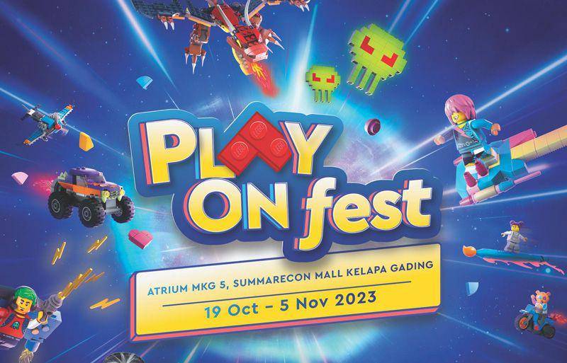 Bermain Game dengan Kreativitas di LEGO Play on Fest!