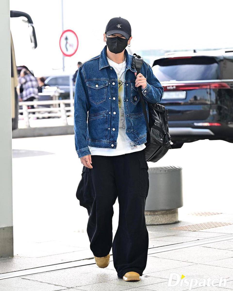 potret Jungkook BTS (instagram.com/koreadispatch)