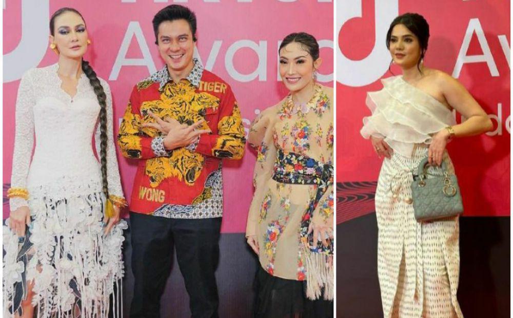 8 Potret Artis di Red Carpet TikTok Awards 2023, Stunning and Kece!