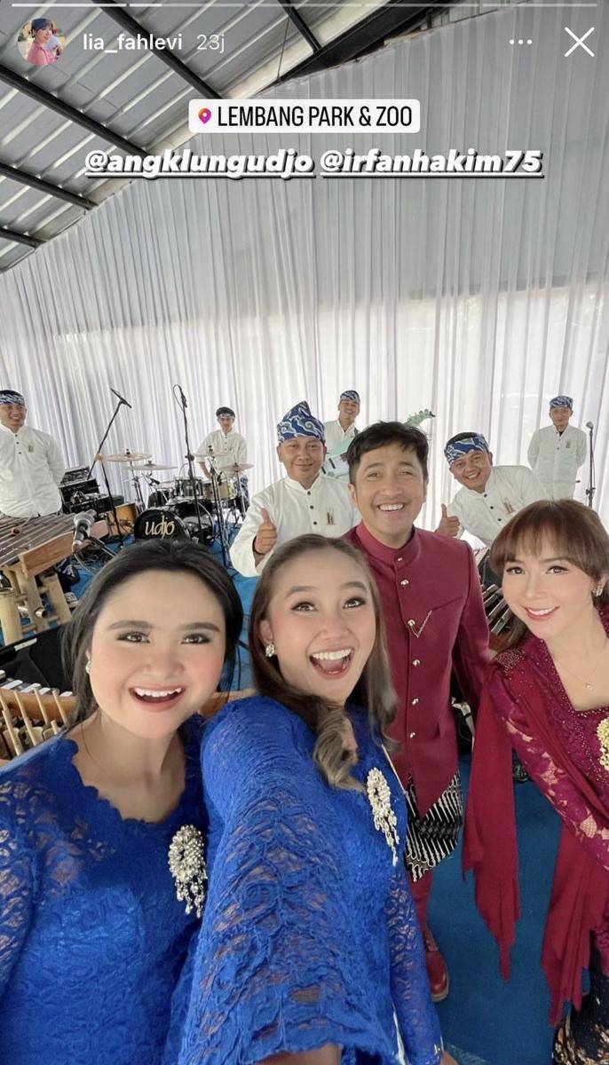 potret Irfan Hakim dapat kejutan ulang tahun di kebun binatang (Instagram.com/lia_fahlevi)