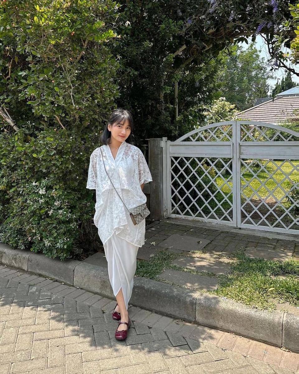 Outfit kondangan Jesica Ceren (instagram.com/jesicaceren)