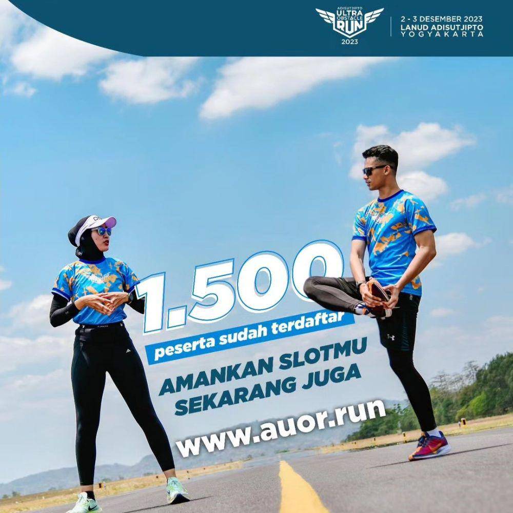 ADISUTJIPTO ULTRA OBSTACLE RUN - AUOR 2023 Yogyakarta (instagram.com/auor.2023)