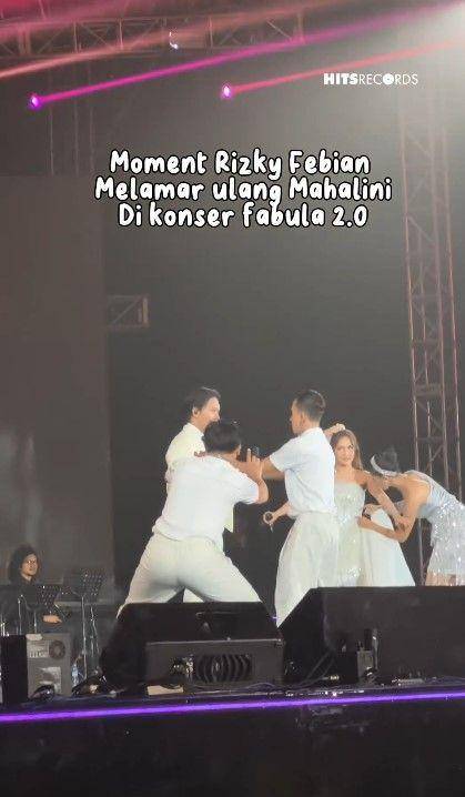 Rizky Febian lamar Mahalini (instagram.com/hits_records)