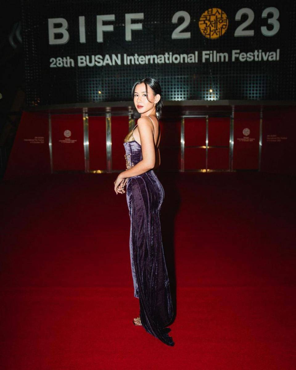 potret Shenina Cinnamon di BIFF closing ceremony (instagram.com/shenacinnamon)