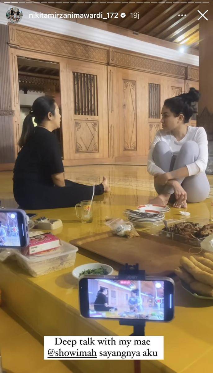 potret Nikita Mirzani main ke pendopo Soimah di Yogyakarta (Instagram.com/nikitamirzanimawardi_172)