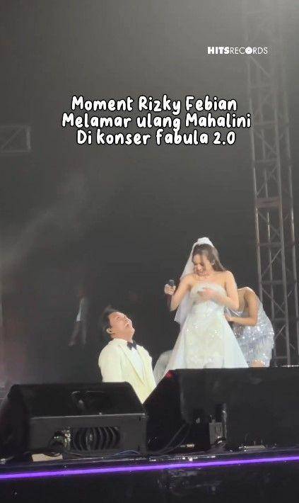 Rizky Febian lamar Mahalini (instagram.com/hits_records)