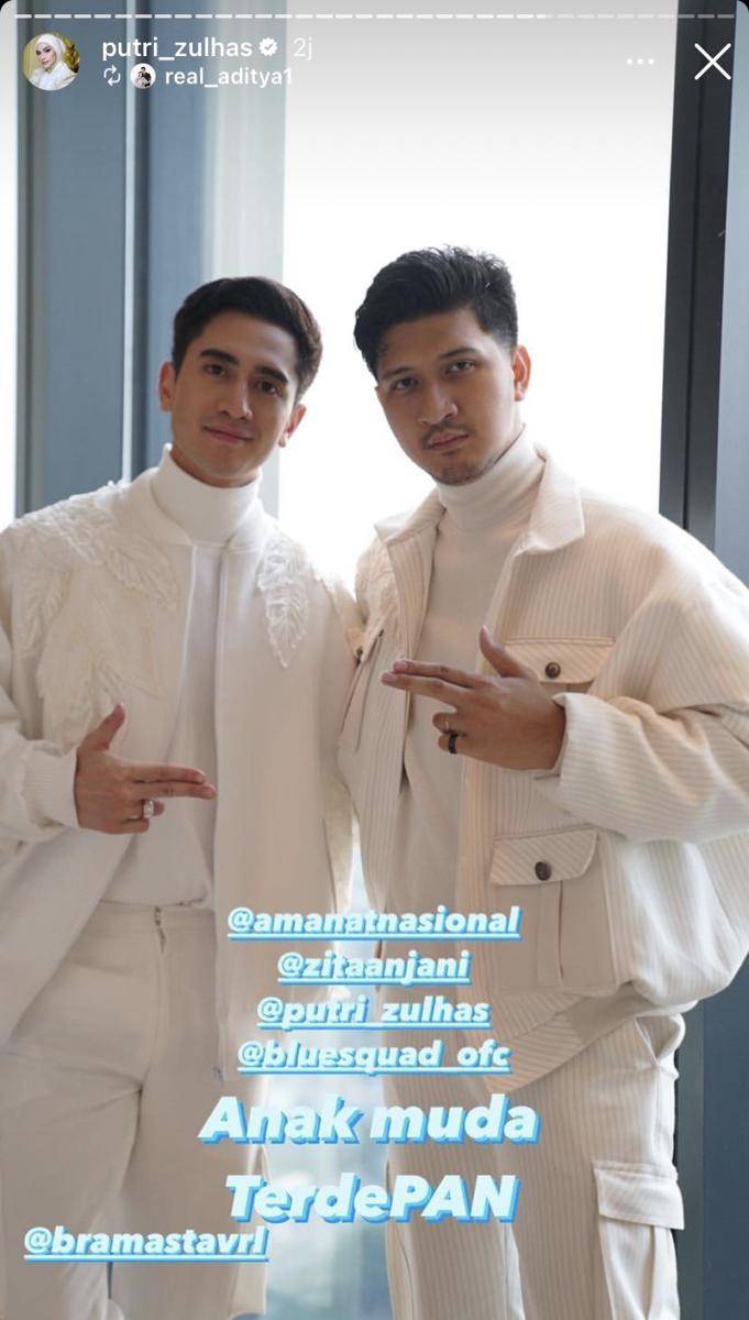 potret artis di acara Rose and Beyond Putri Zulhas (Instagram.com/putri_zulhas)