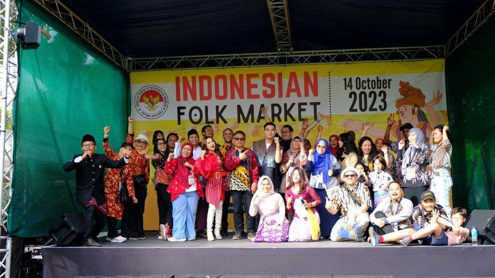 Pasar Rakyat 2023 di Cape Town, Afrika Selatan. (dok. KJRI Cape Town)