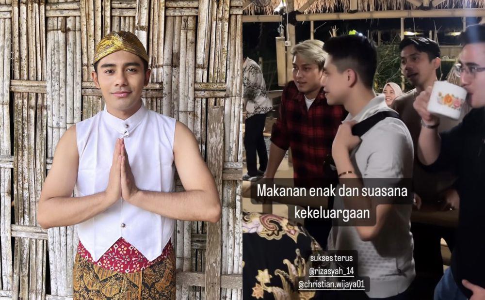 7 Potret Opening Resto Baru Riza Syah, Dihadiri Verrell hingga Billar