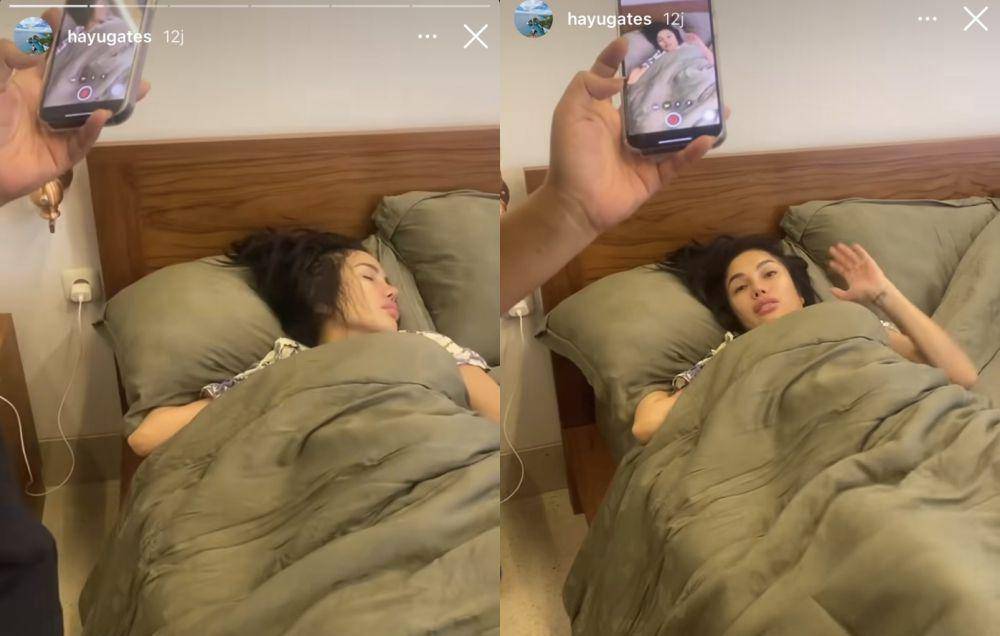 potret Nikita Mirzani main ke pendopo Soimah di Yogyakarta (Instagram.com/hayugates)