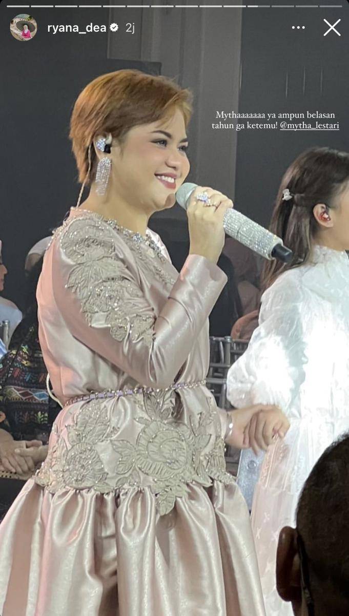potret artis di acara Rose and Beyond Putri Zulhas (Instagram.com/ryana_dea)