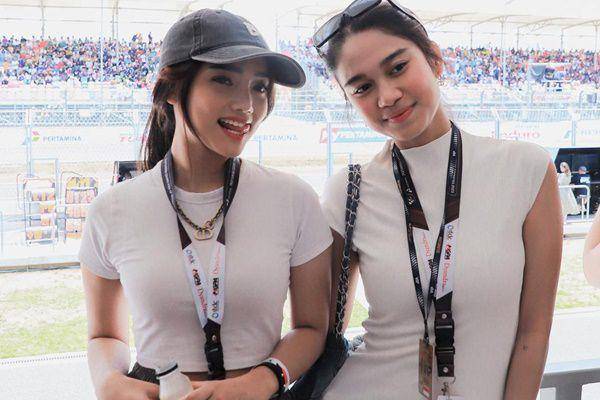 Fuji nonton MotoGP Mandalika (instagram.com/fuji_an)