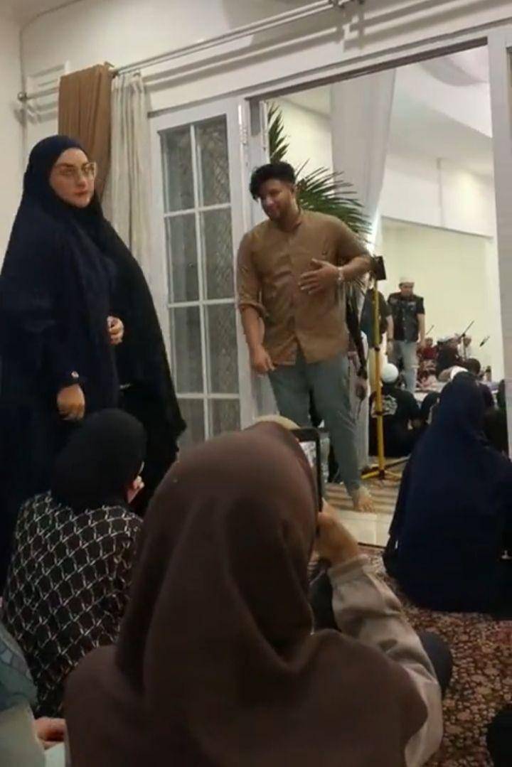 Irish bella bertemu Ammar Zoni (Tiktok.com/indie.dindi)