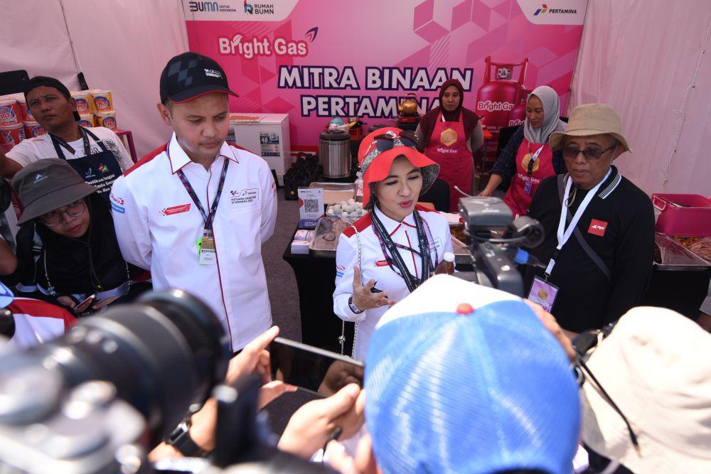 Rp689,6 Juta, Omzet UMKM Pertamina di Grand Prix of Indonesia 2023