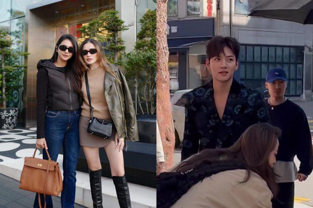 9 Foto Nabila Syakieb dan Yasmine Wildblood di Korea, Ketemu Aktor Top