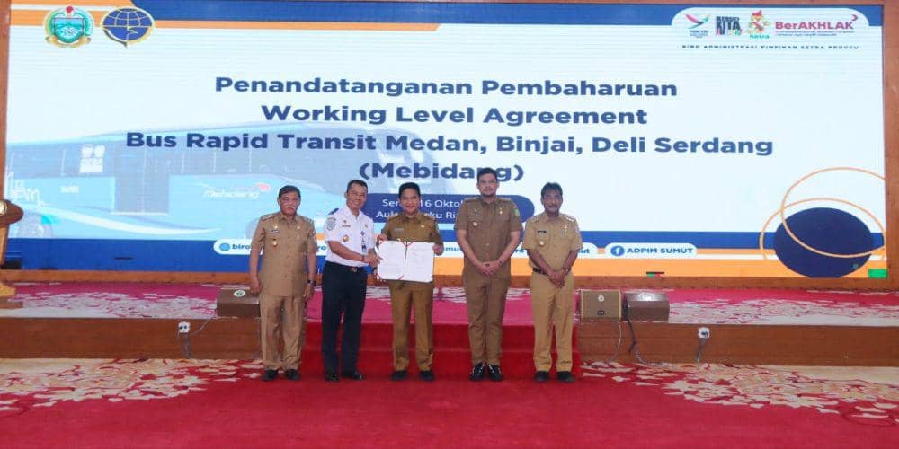 BRT Mebidang Sumut Dibiayai Prancis dan Bank Dunia Rp1,9 T