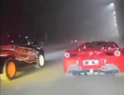 Polisi Amankan Mobil Ferrari Milik Suami Owner Daviena Skincare