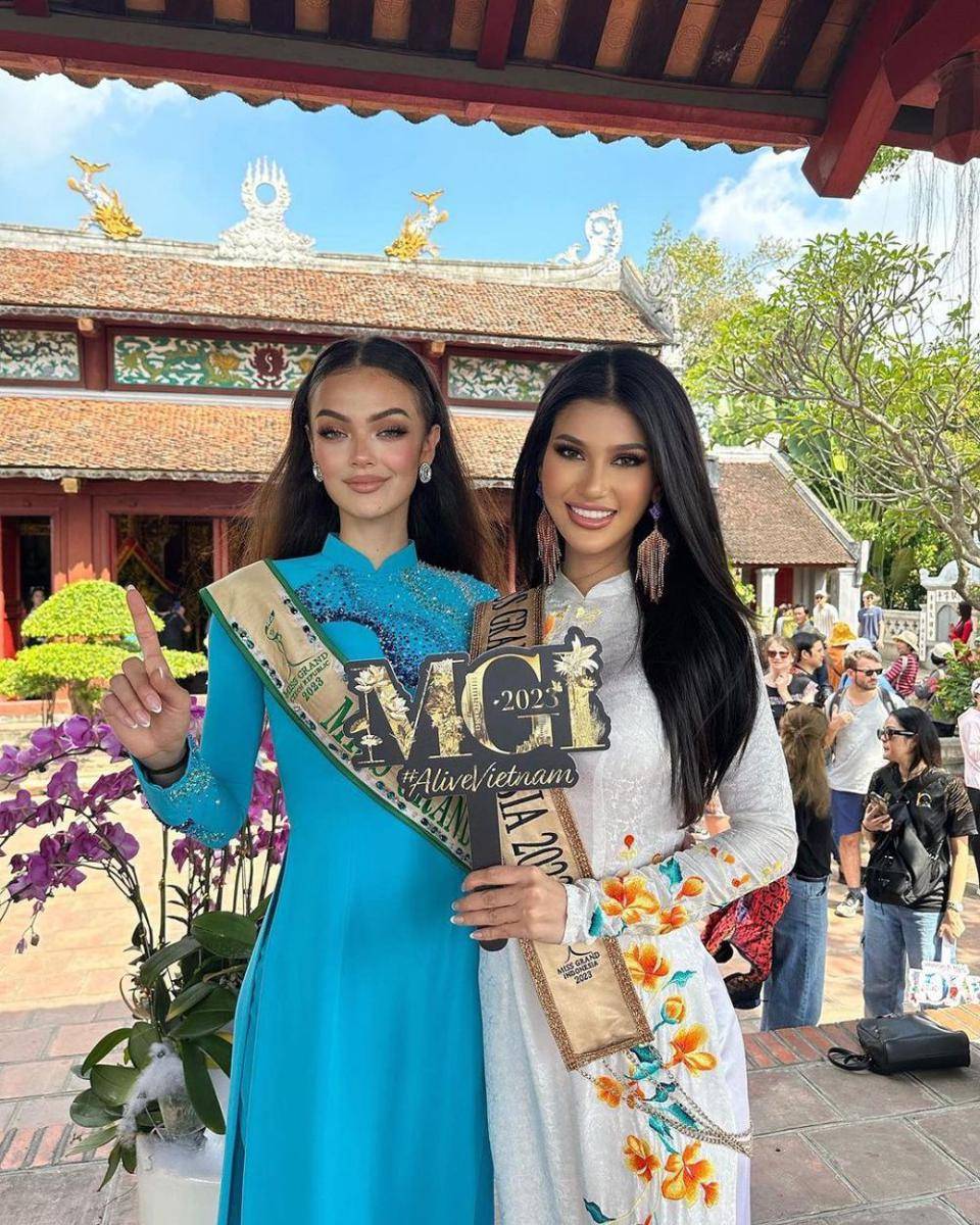 Potret Ritassya Wellgreat dalam Balutan Pakaian Tradisional Vietnam (Instagram.com/bunda.latinas)