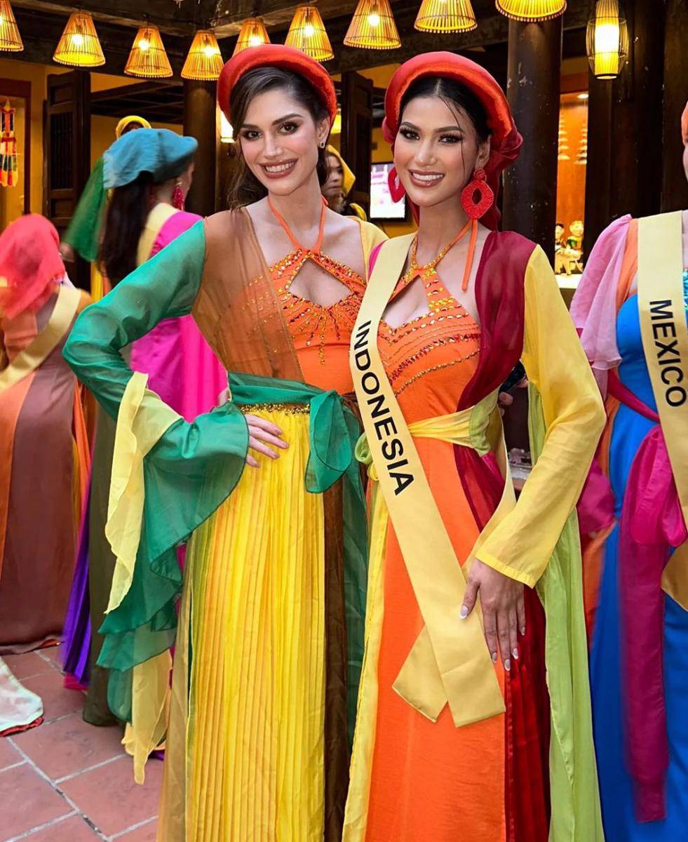 Potret Ritassya Wellgreat dalam Balutan Pakaian Tradisional Vietnam (Instagram.com/ritassyawellgreat)