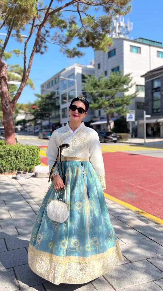 potret Nabila Syakieb di Korea Selatan (instagram.com/nsyakieb85)